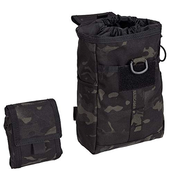 EXCELLENT ELITE SPANKER Molle Dump Pouch Drawstring Magazine Utility Pouch Folding Dump Pouch Waist Bag