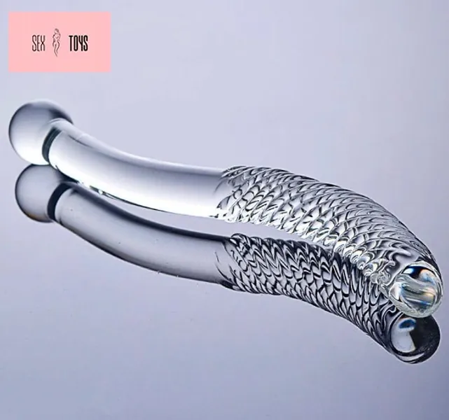 Glass dildo II The Cervix Wand