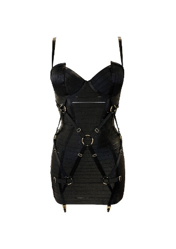 Signature Harness Angela Dress | Black / M | 3
