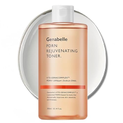 PDRN Rejuvenating Toner - Deep Hydration & Skin Barrier Support with PDRN, Panthenol, Hyaluronic Acid - Soft & Glowing Skin - 10.14 fl.oz/300ml