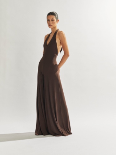 Sammy Jumpsuit Cocoa Cropped | XS