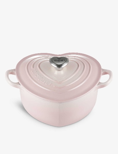 heart-shaped cast iron casserole dish 25cm