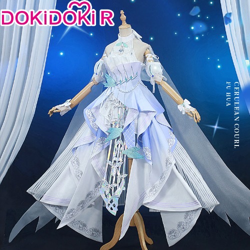【In Stock】DokiDoki-R Game Honkai Impact 3rd Cosplay Fu Hua Costume/Wig Women FuHua | XL
