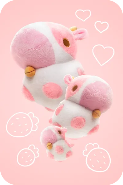 Mabel the Strawberry Cow | Mini 7"