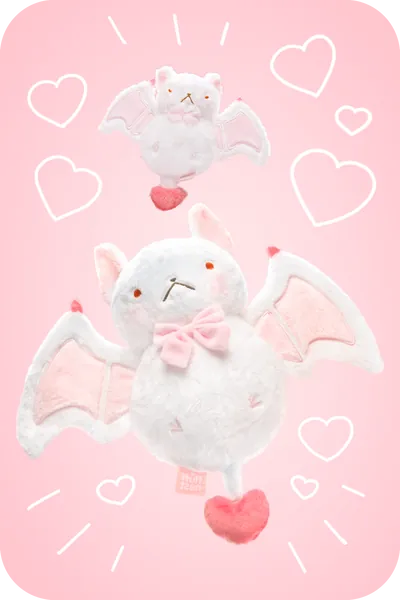 Vickie the Sweetheart Bat | Keychain 4"