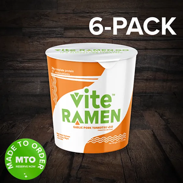 [MTO] 6 Pack Vite Ramen GO - Garlic Pork Tonkotsu
