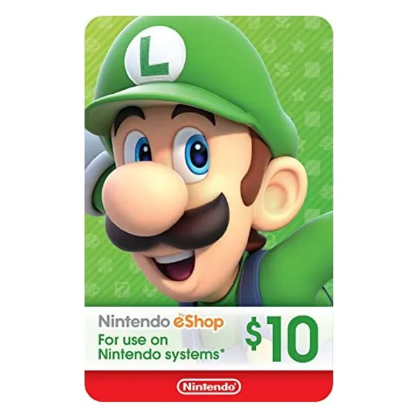 
                            $10 Nintendo eShop Gift Card [Digital Code]
                        