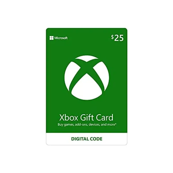 
                            $25 Xbox Gift Card [Digital Code]
                        
