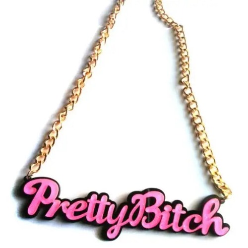 Pink and Gold Statement Necklace for Bold Cospartys