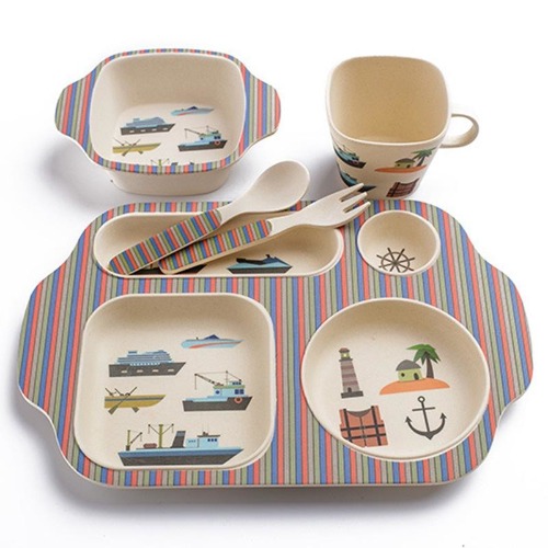 Sailor Boy Dinner Set - Square Set