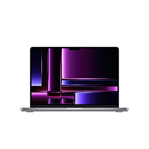 Apple 2023 MacBook Pro laptop M2 Pro chip with 10‑core CPU and 16‑core GPU: 14.2-inch Liquid Retina XDR display, 16GB Unified Memory, 512GB SSD storage. Works with iPhone/iPad; Space Gray - Apple M2 Pro Chip - Space Gray - 512 GB