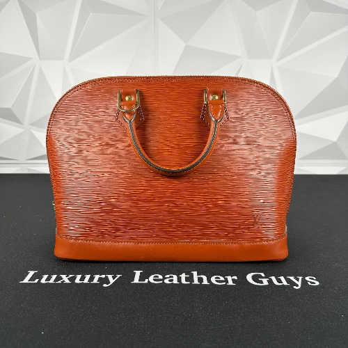 Louis Vuitton Brown Epi Alma PM (MI1916)