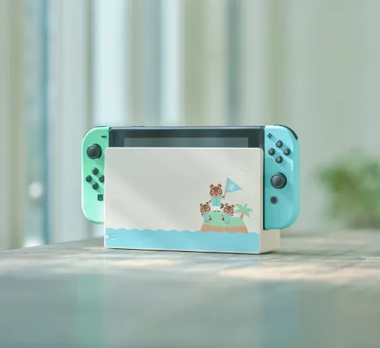 Nintendo Switch V2 Animal Crossing Limited Edition