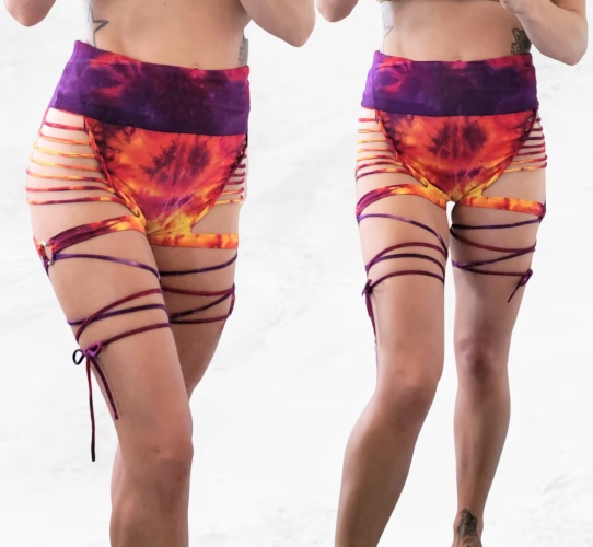 Lion Heart Braided Shorts