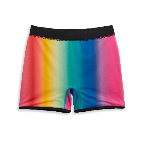 Swim 4.5" Reversible Short - Melting Rainbow | XS / Melting Rainbow