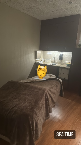 Pay for my spa day 