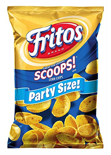 Fritos Scoops! Corn Chips, Party Size! (18 Ounce) (2)