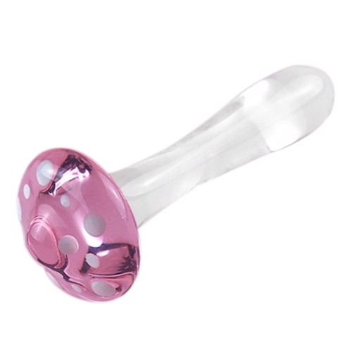 Fruit and Veggie Glass Arrangement Mushroom Decoration