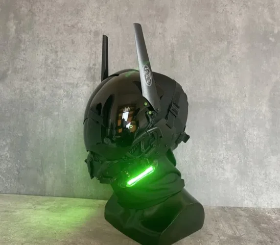 Cyberpunk mask/helmet