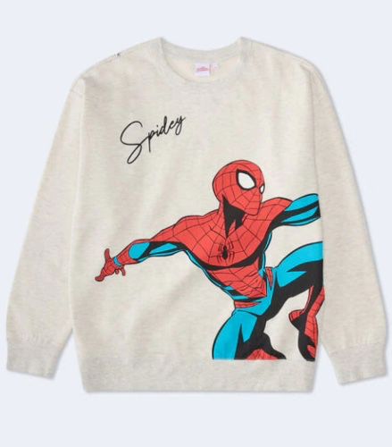 Aeropostale Spider-Man Crew Neck Sweater