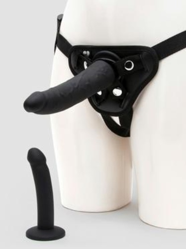 Lovehoney Deluxe Strap-On Harness Kit with 2 Silicone Dildos