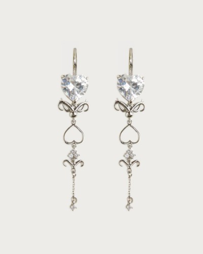 Silver Dripping Earrings | Default Title