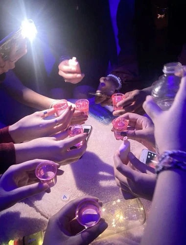 Pay for girls night out!