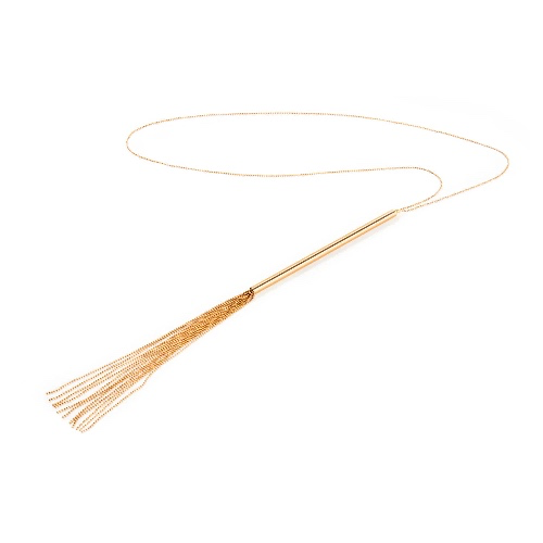 Magnifique Whip Necklace in Gold
