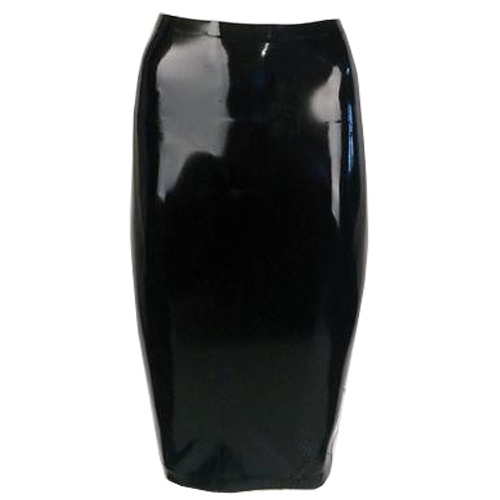 Latex Pencil Skirt