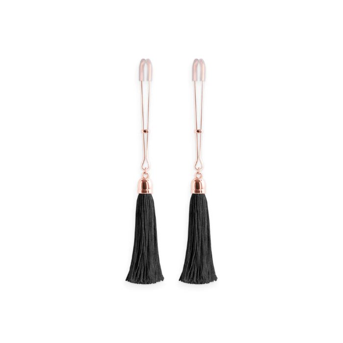 Adjustable Tassel N*pple Clamps in Black