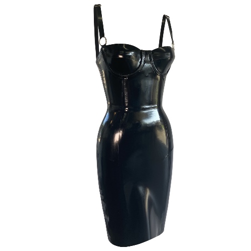 Bodycon Latex Dress