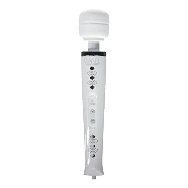 Wand Essentials White Utopia 10 Function Cordless Rechargeable Wand Massager