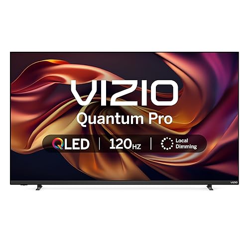 VIZIO 50-inch MQX-Series 4K 120Hz QLED HDR10+ Smart TV with Dolby Vision, Active Full Array, 240Hz @ 1080p PC Gaming, WiFi 6E, Apple AirPlay, Chromecast Built-in, M50QXM-K01, 2023 Model - 50 inch - 120Hz - 240Hz