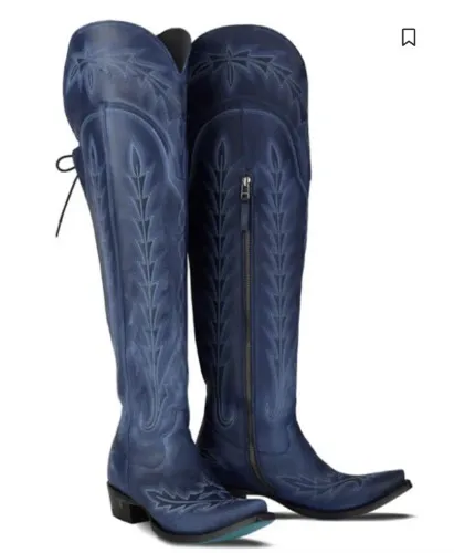 Over The Knee Cowgirl Boots