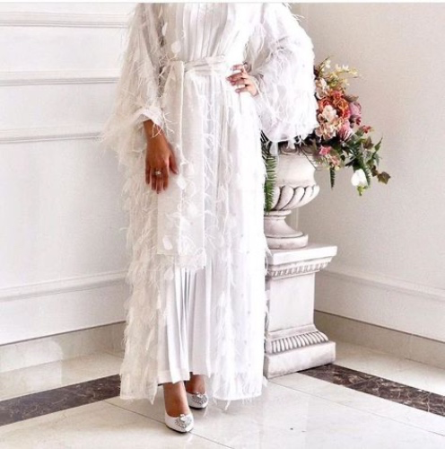 White Abaya