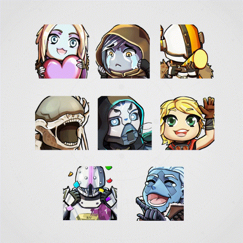 Guardian Animated Emotes - Guardian / 2D Animated