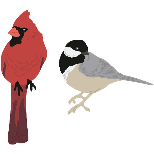 Lovely Layers: Winter Birds - Honey Cuts | Default Title