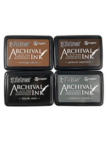 Tim Holtz Distress® Archival Ink™ 4-pack | Default Title