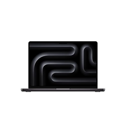 Apple MacBook Pro Ordinateur Portable avec Puce M4, CPU et GPU 10 cœurs : Conçu pour Apple Intelligence, écran Liquid Retina XDR 14,2″, 16Go de mémoire unifiée, 512 Go de Stockage SSD; Noir sidéral - Noir sidéral - 16 Go Mémoire unifiée - SSD de 512 Go - Puce M4
