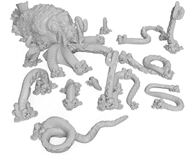 3DEGOS Kraken Monster DND Miniatures DND Terrain for Dungeons and Dragons, D&D, Wargaming, Pathfinder, D and D, Wargaming, Dungeons and Dragons Gift, Dungeon Master