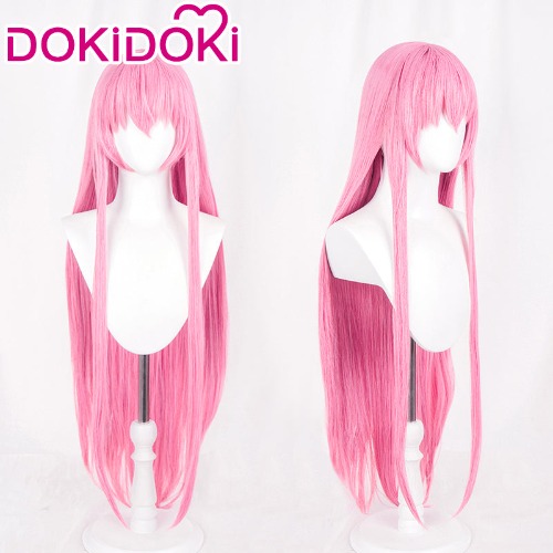 【Ready For Ship】DokiDoki Game Prooject Sekaai Colorful Staage!  Cosplay Wig Long Straight Pink Hair | One Size