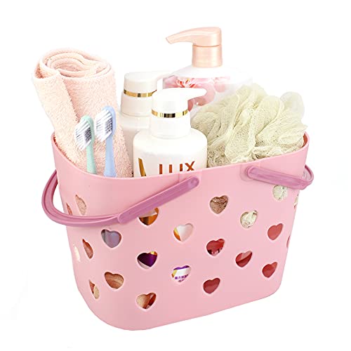 Pink Heart Basket