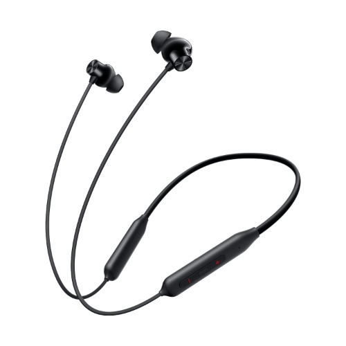 OnePlus Bullets Z2 Bluetooth Wireless in Ear Earphones with Mic, Bombastic Bass - 12.4 mm Drivers, 10 Mins Charge - 20 Hrs Music, 30 Hrs Battery Life, IP55 Dust and Water Resistant (Magico Black) - Black