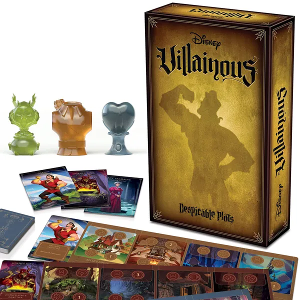 Ravensburger Disney Villainous: Despicable Plots Strategy Board Game for Ages 10 and Up – The Newest Standalone Game in The Award-Winning Disney Villainous Line - Villainous