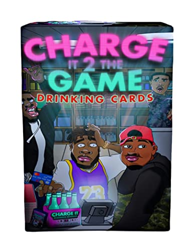 Charge It 2 The Game Drinking Cards (First Edition - Drinking Card Game - Fun Games For Game Nights - Party Games - 21st Birthday Gift - Bachelorette Party Games - Vacation Games
