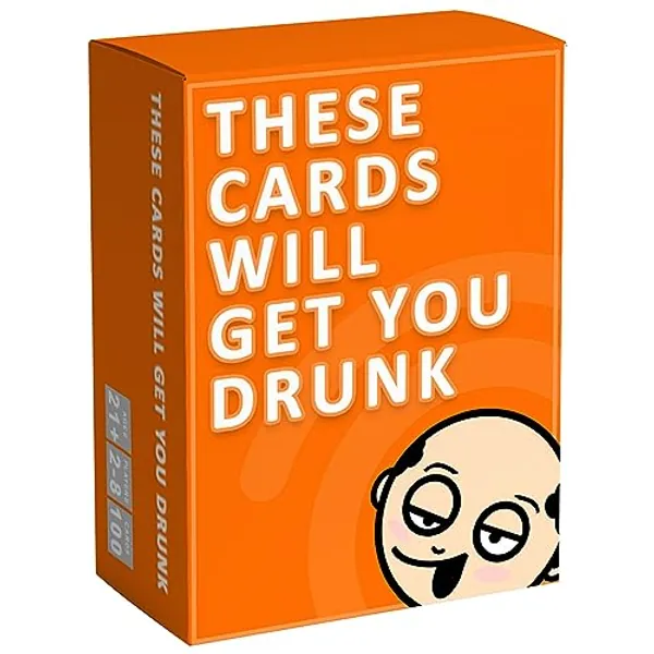 These Cards Will Get You Drunk, Fun Adult Drinking Game for Parties