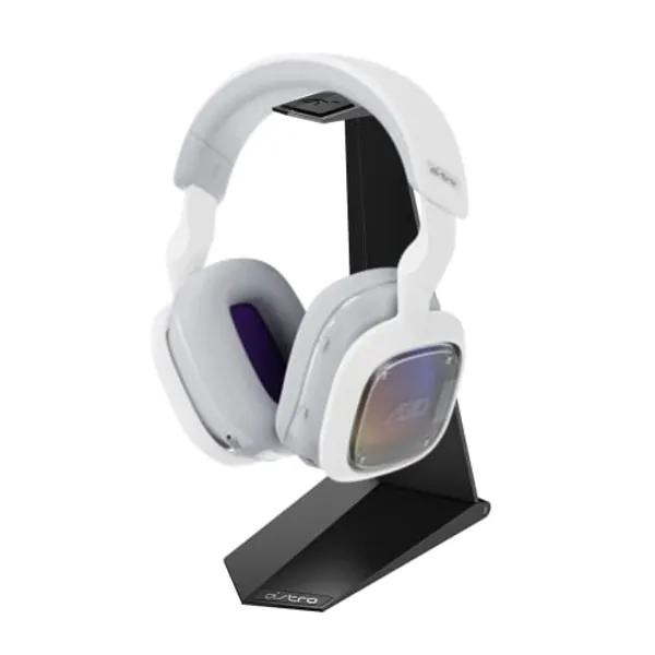 Logitech G Astro A30 Wireless Gaming Headset for Playstation + Headphone Stand Bundle - White