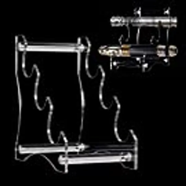 WANLIAN Support sabre laser Présentoir d’épée Porte-poignée sabre laser supports d’affichage en acrylique de sabre laser pour l’exposition ou la collecte