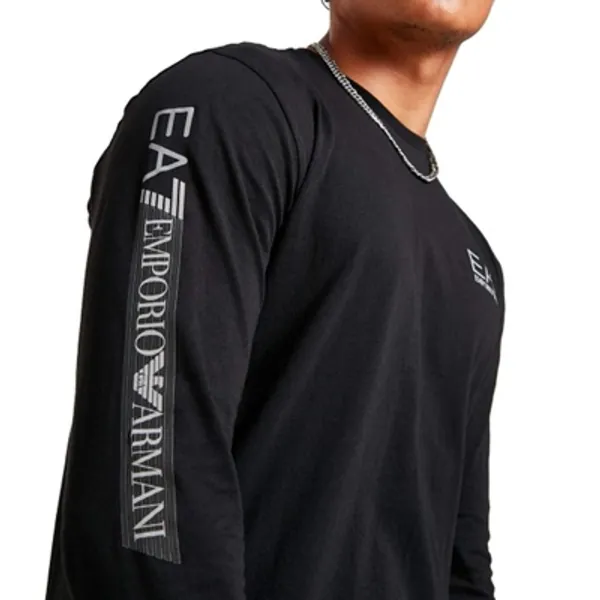 Emporio Armani Herren T-Shirt EA7 3ZPTB6 PJ02Z, Langarm, Rundhals