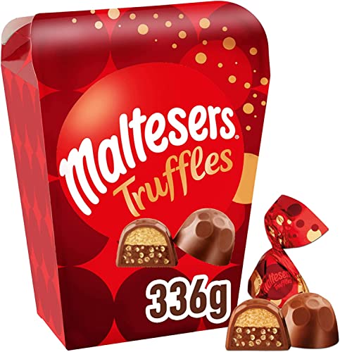 Maltesers Milk Chocolate Truffles, Chocolate Gifts, Large Gift Box, Mother's Day, 336g - 336 g (Pack of 1)